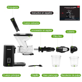 Foto 8 | Extractor de Jugo Sangkee K10151