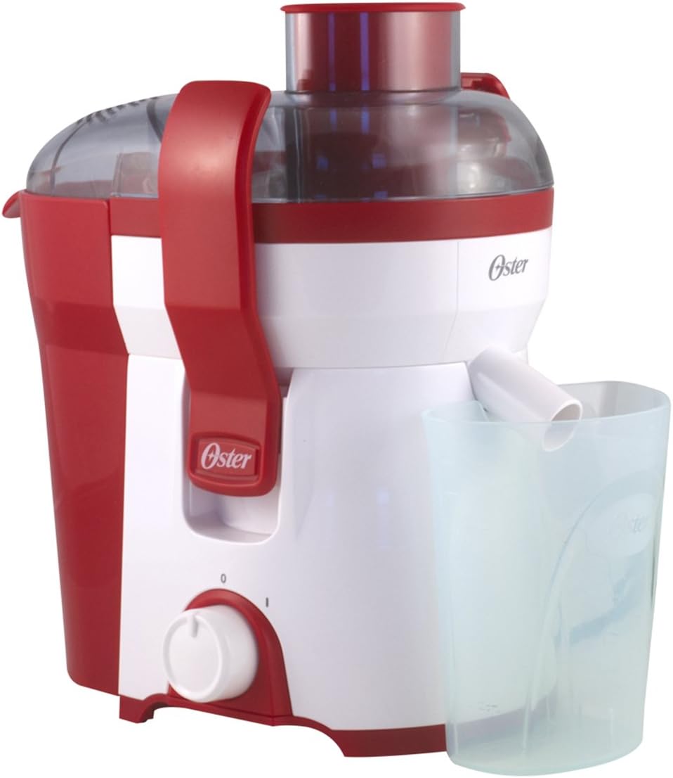 Foto 2 pulgar | Extractor de Jugos Oster FPSTJE316R013 1 velocidad 600 ml Rojo