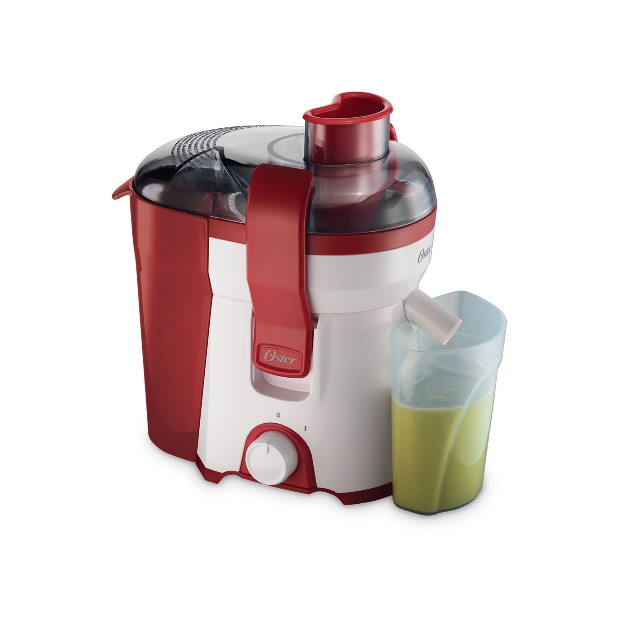 Foto 4 pulgar | Extractor de Jugos Oster FPSTJE316R013 1 velocidad 600 ml Rojo