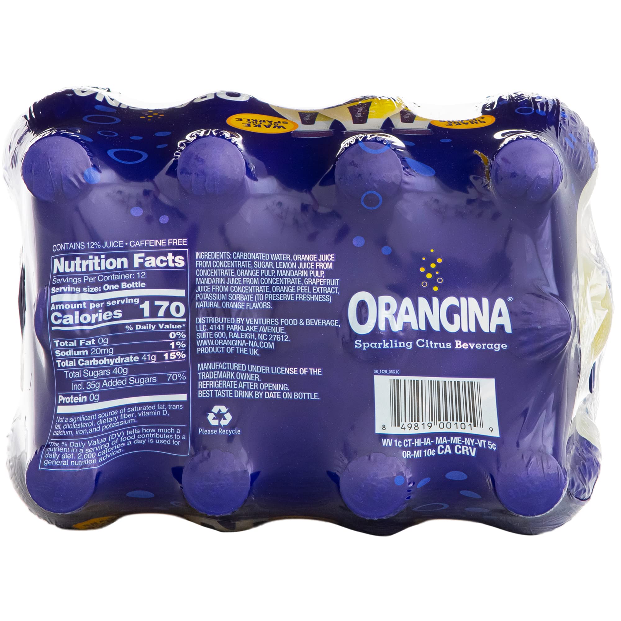 Foto 5 | Bebida Espumosa Orangina Original De 420 Ml (paquete De 12) - Venta Internacional.