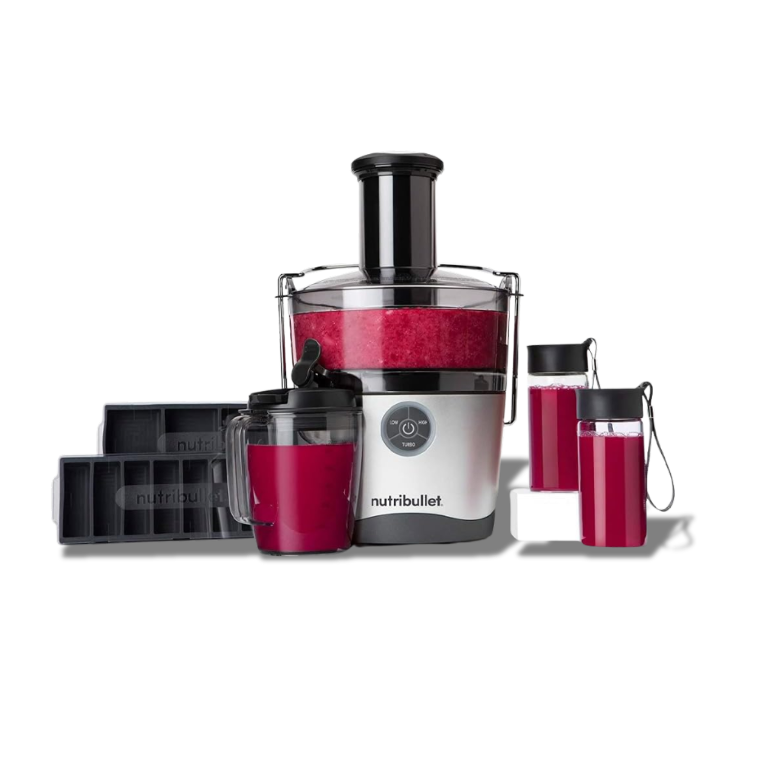 Foto 5 | Nutribullet Juicer Pro NBJ-200 Extractor de Jugos con Jarra Colador y 2 Vasos 1000W