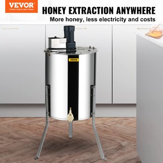 Foto 2 | Extractor Eléctrico De Miel Vevor 4/8 Con Marco De Acero Inoxidable - Venta Internacional.