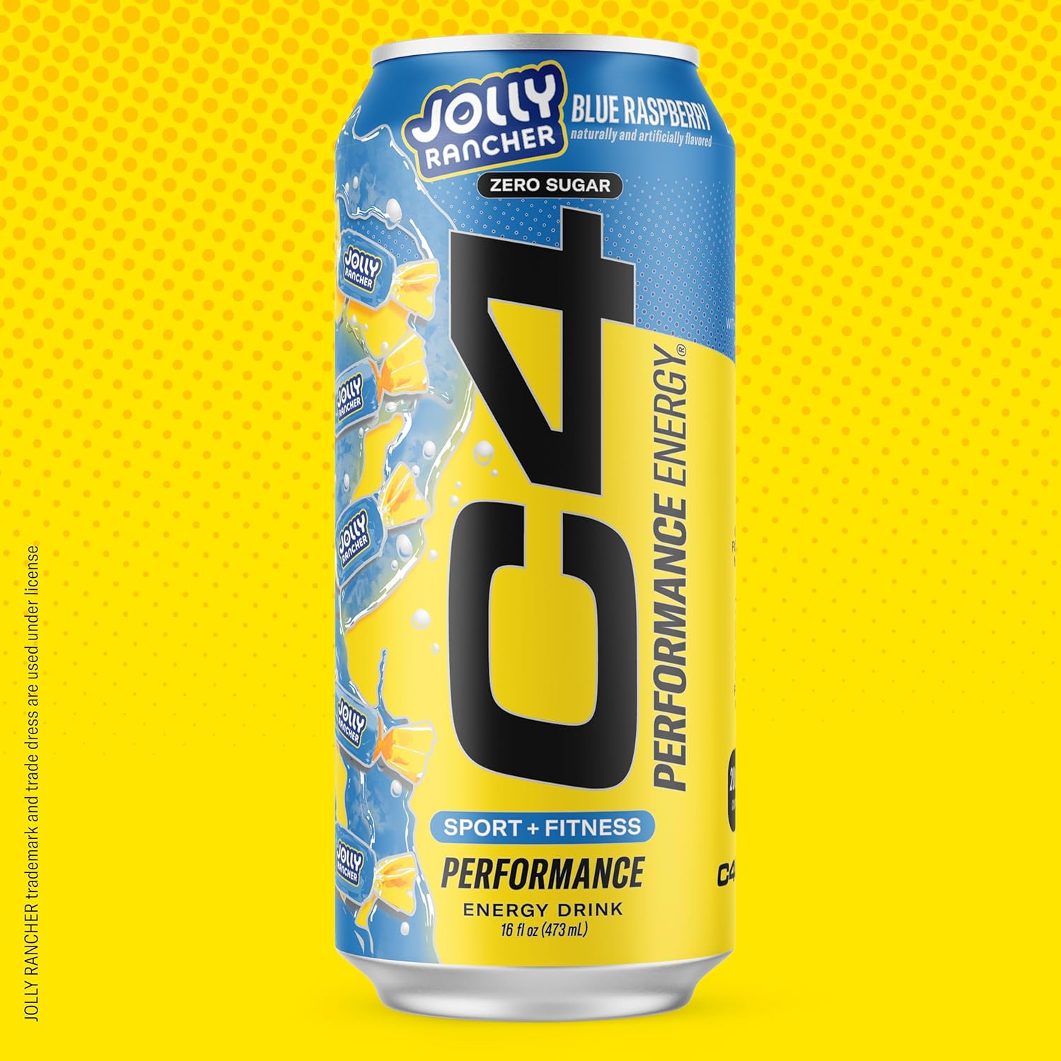 Foto 8 pulgar | Pre Entreno C4 Energy Drinks 12 Latas Jolly Rancher Blue Razz