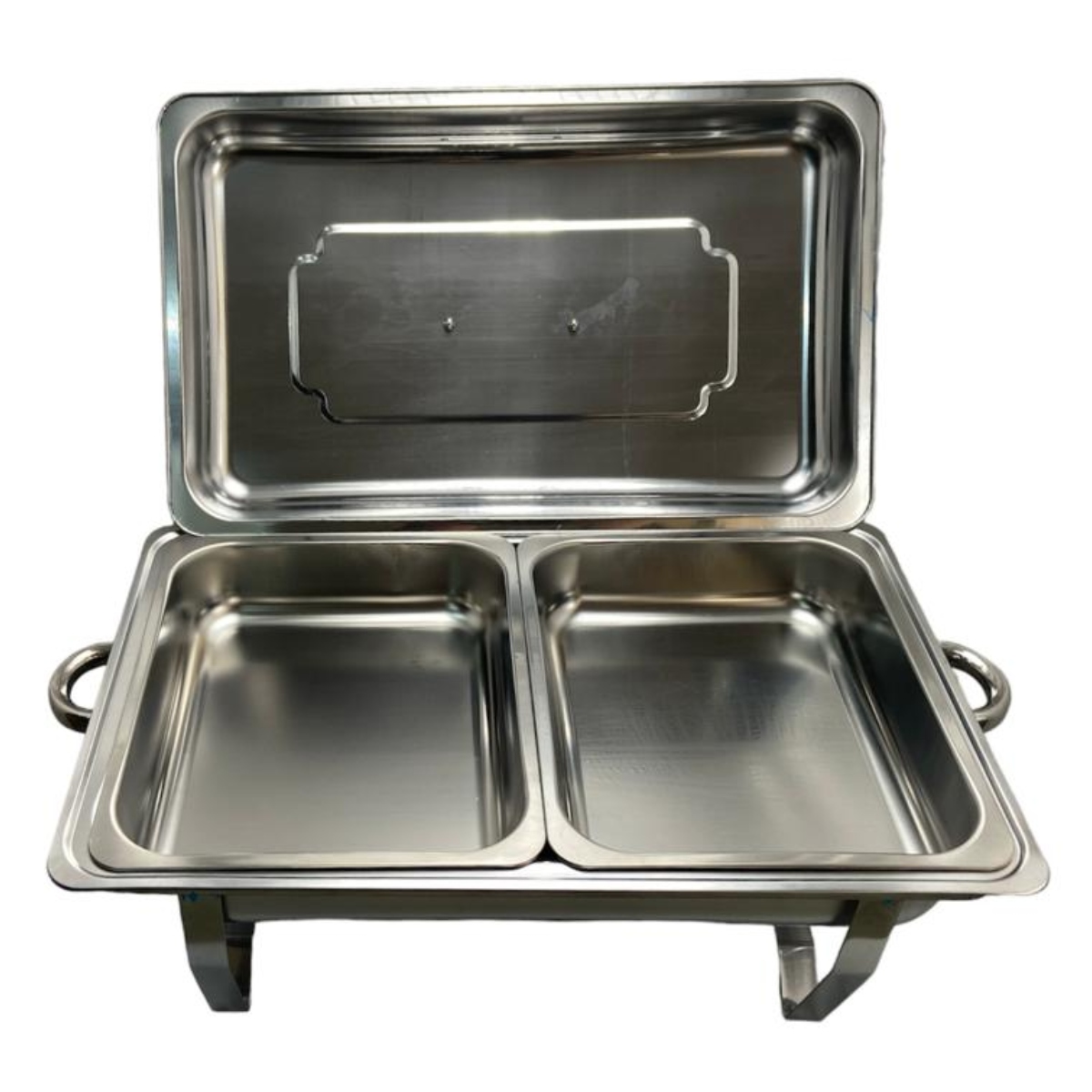 Foto 3 pulgar | Chafer Buffet Banquete Rectangular Acero Inoxidable Medio