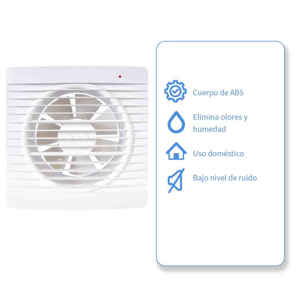 Foto 5 | Extractor de Aire Para Interiores Iusa 25 W