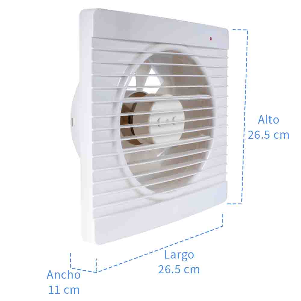 Foto 7 pulgar | Extractor de Aire Para Interiores Iusa 25 W