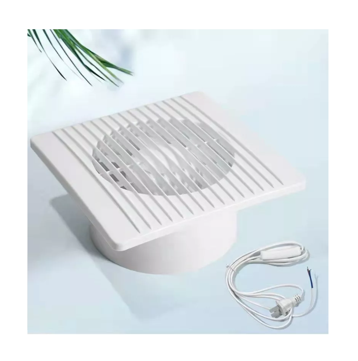 Foto 4 pulgar | Ventilador Extractor de Aire para Baño Cocina Silencioso 4'' Blanco