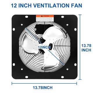 Foto 2 | Ventilador De Escape Ipower, 30 Cm, Aluminio, 1300 Rpm, 40 W, 220 V, Plateado, Paquete De 1 - Venta Internacional.