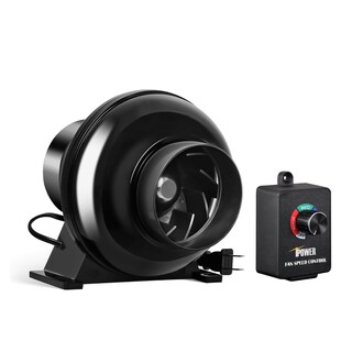 Foto 1 | Ventilador De Conducto De Escape En Línea Con Amplificador De Ventilación 4 Pulgadas 195 M³/h - Venta Internacional.