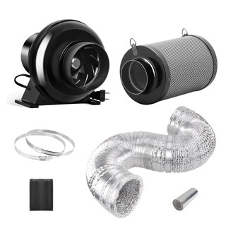 Foto 1 | Ventilador De Conducto En Línea De Escape Amplificador De Ventilación 4 Pulgadas 195 Cfm - Venta Internacional.