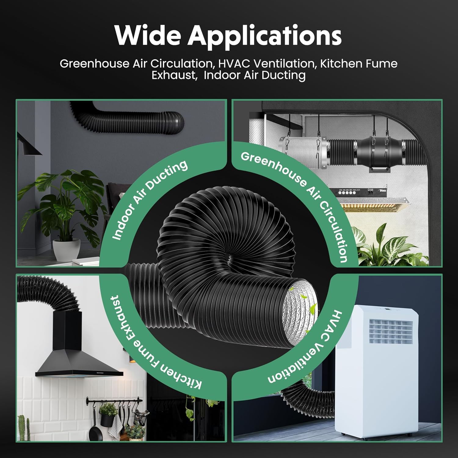 Foto 6 | Kit De Sistema De Equipo De Ventilación Ipower 4 Pulgadas 195 Cfm - Venta Internacional.