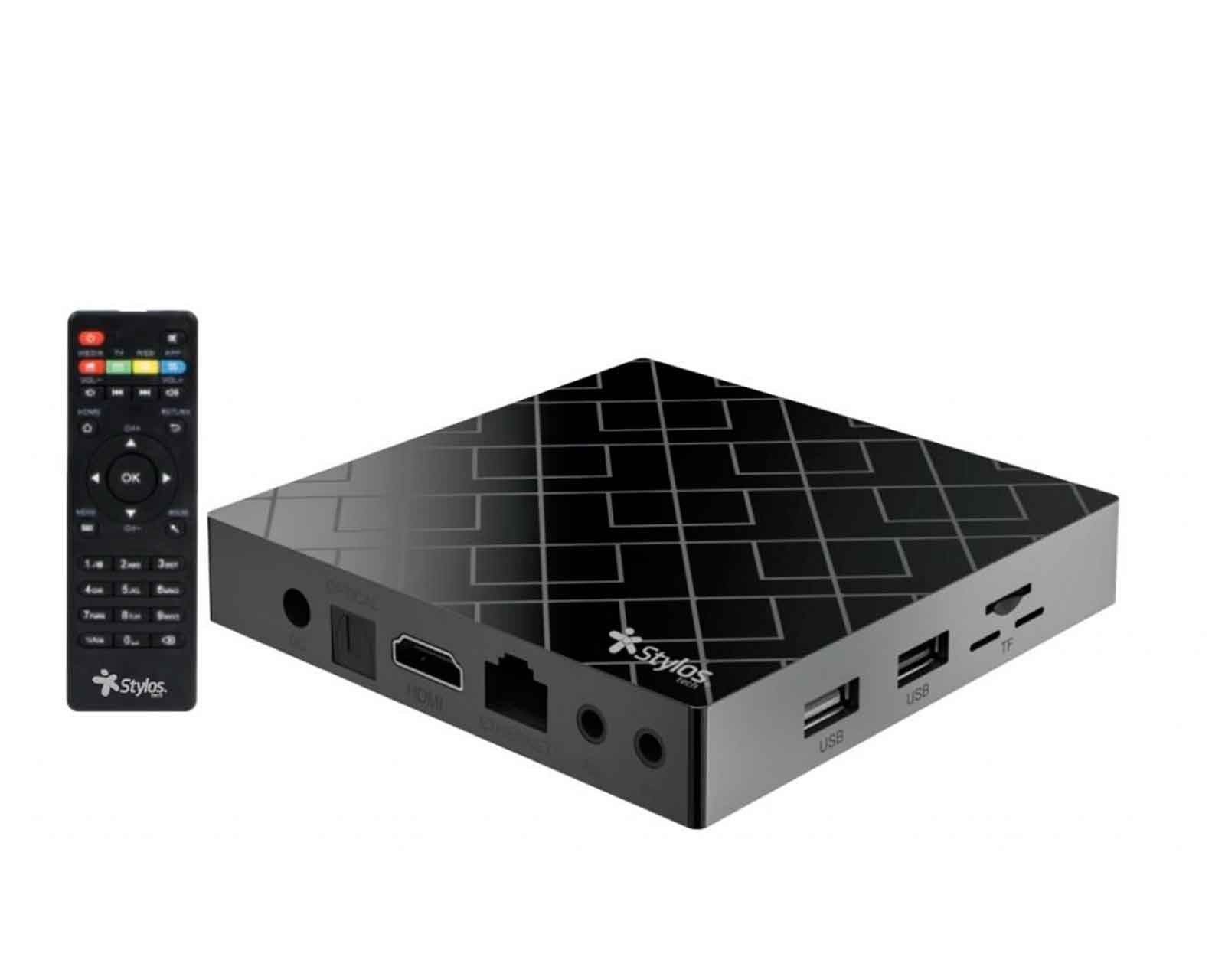 Foto 2 pulgar | Tvbox Stylos Smart 4k Wifi/ Red/ Hdmi/ And9/ 16gb Control Stvtbx4b color Negro