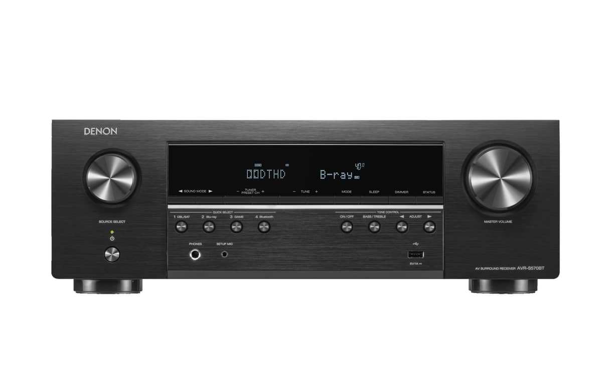 Foto 2 pulgar | Receptor Denon AVR-S570BT color Negro