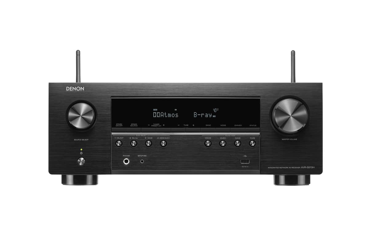 Foto 2 pulgar | Receptor Denon Avr-s970h 7.2 Canales color Negro