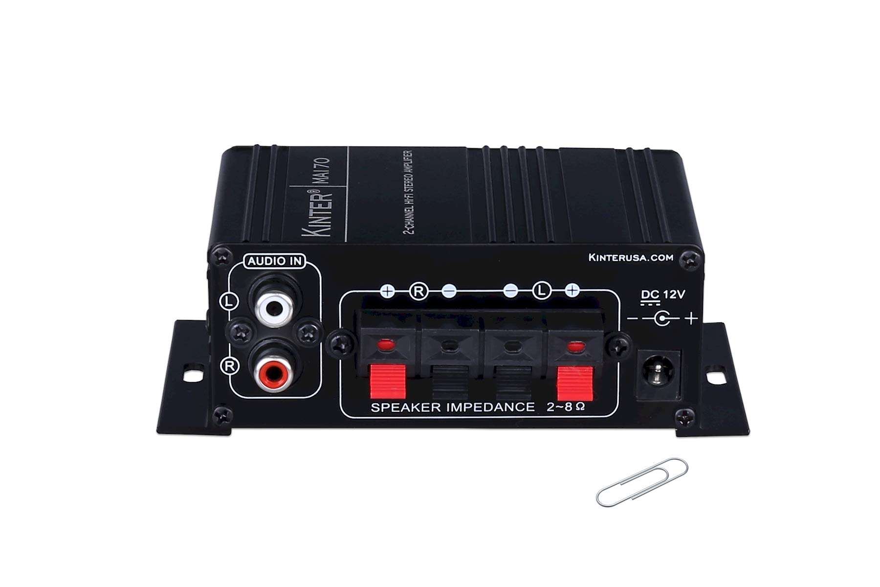 Foto 3 pulgar | Amplificador Kinter Ma170 De 12 V 2 Canales Mini Audio Digital - Venta Internacional