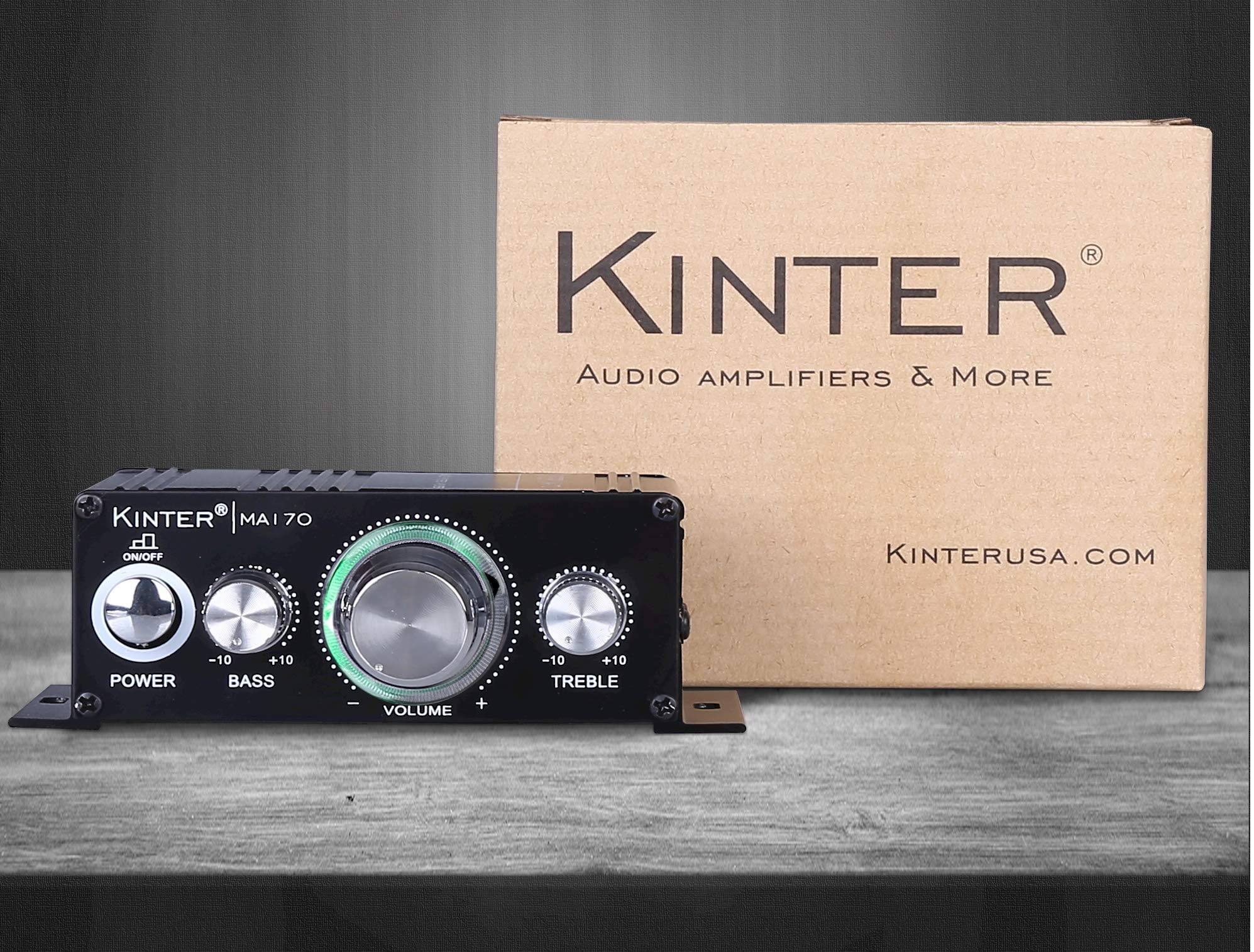 Foto 6 pulgar | Amplificador Kinter Ma170 De 12 V 2 Canales Mini Audio Digital - Venta Internacional