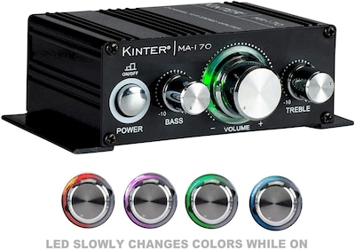 Foto 6 | Amplificador Kinter Ma170 De 12 V 2 Canales Mini Audio Digital - Venta Internacional