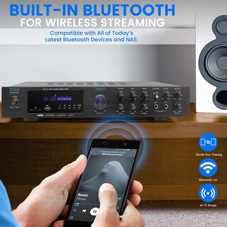 Foto 5 | Amplificador de Cine Doméstico Pyle con Bluetooth y SD/USB - Venta Internacional