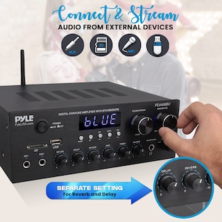 Foto 4 | Amplificador de Audio Bluetooth Doméstico de 300W Pyle PDA69BU - Venta Internacional