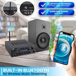 Foto 6 | Amplificador de Audio Bluetooth Doméstico de 300W Pyle PDA69BU - Venta Internacional