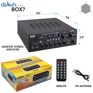 Foto 7 | Amplificador de Audio Bluetooth Doméstico de 300W Pyle PDA69BU - Venta Internacional