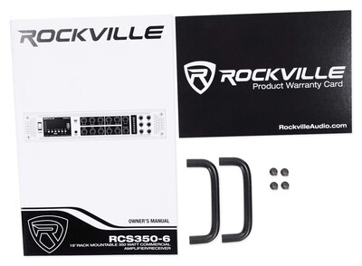 Foto 4 | Amplificador Rockville Rcs350-6 350 W, 6 Zonas, 70 V Con Bluetooth - Venta Internacional.