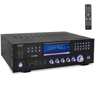 Foto 1 | Amplificador De Potencia Pyle Pd1000ba.5 1000w Bluetooth Con Radio Fm - Venta Internacional.