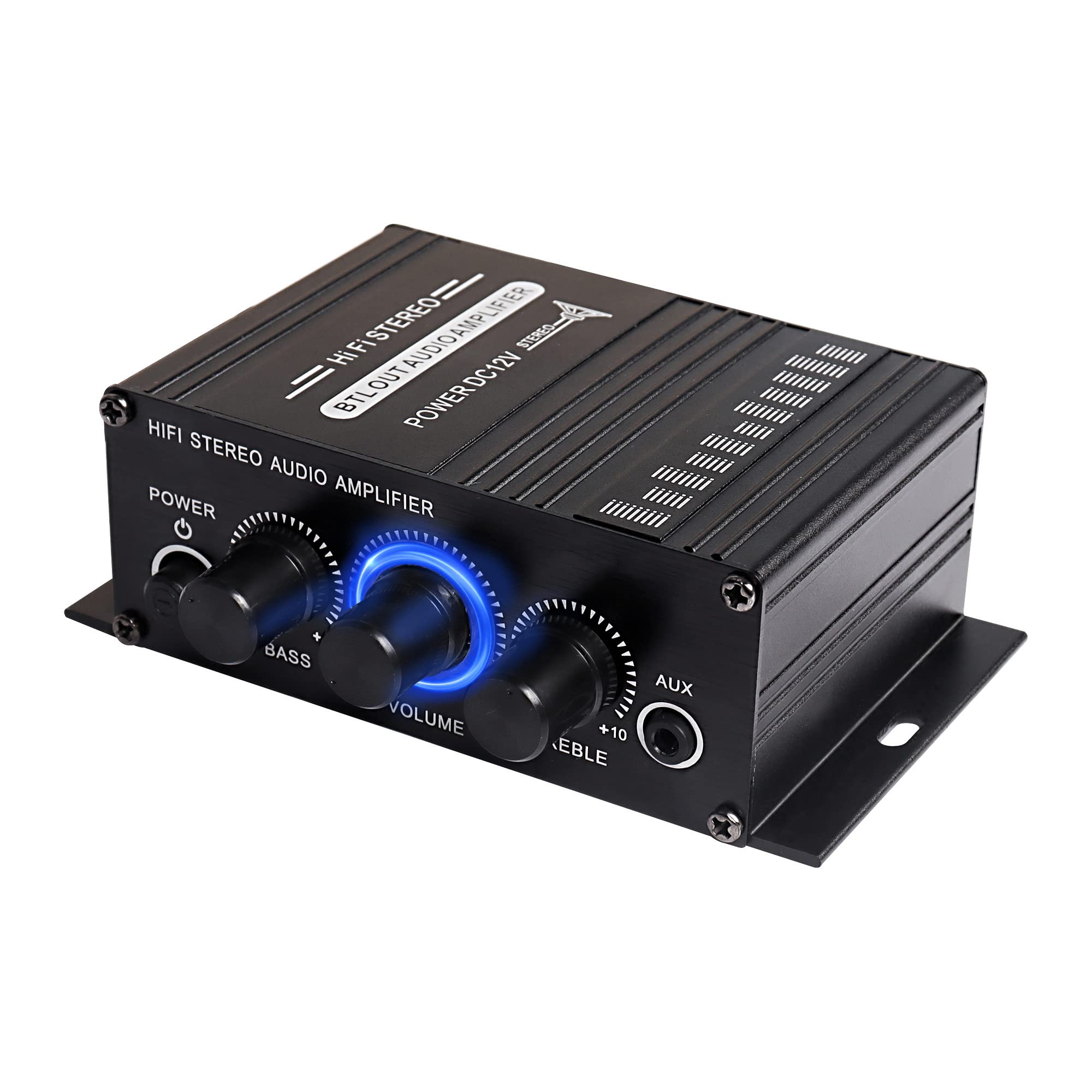 Foto 2 pulgar | Amplificador De Audio Para Coche Xmsjsiy 12 V Hifi Estéreo 2 Canales 20 W - Venta Internacional.