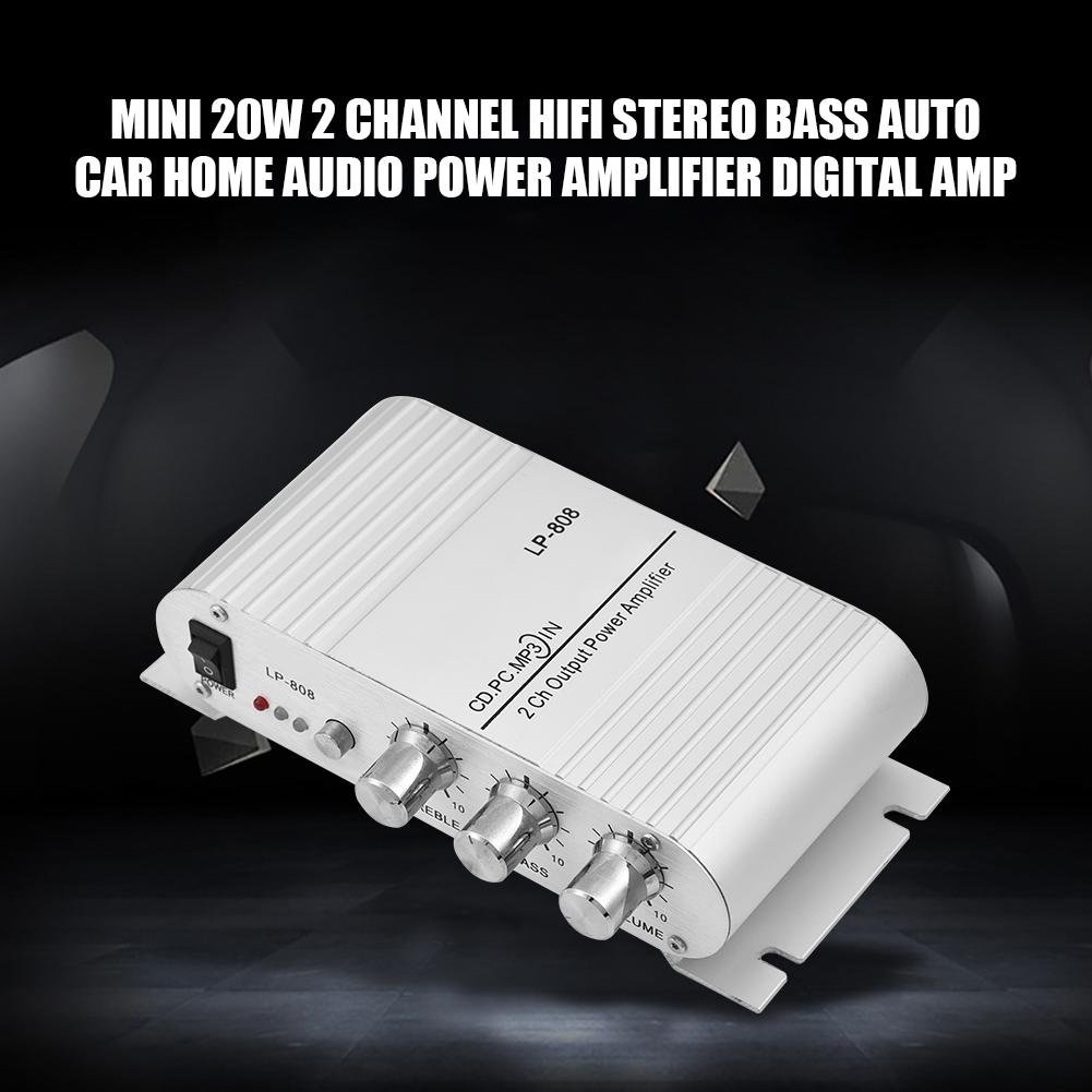 Foto 4 pulgar | Amplificador Serounder De 2 Canales Auto Diy Arcade De 20 W Estéreo - Venta Internacional.