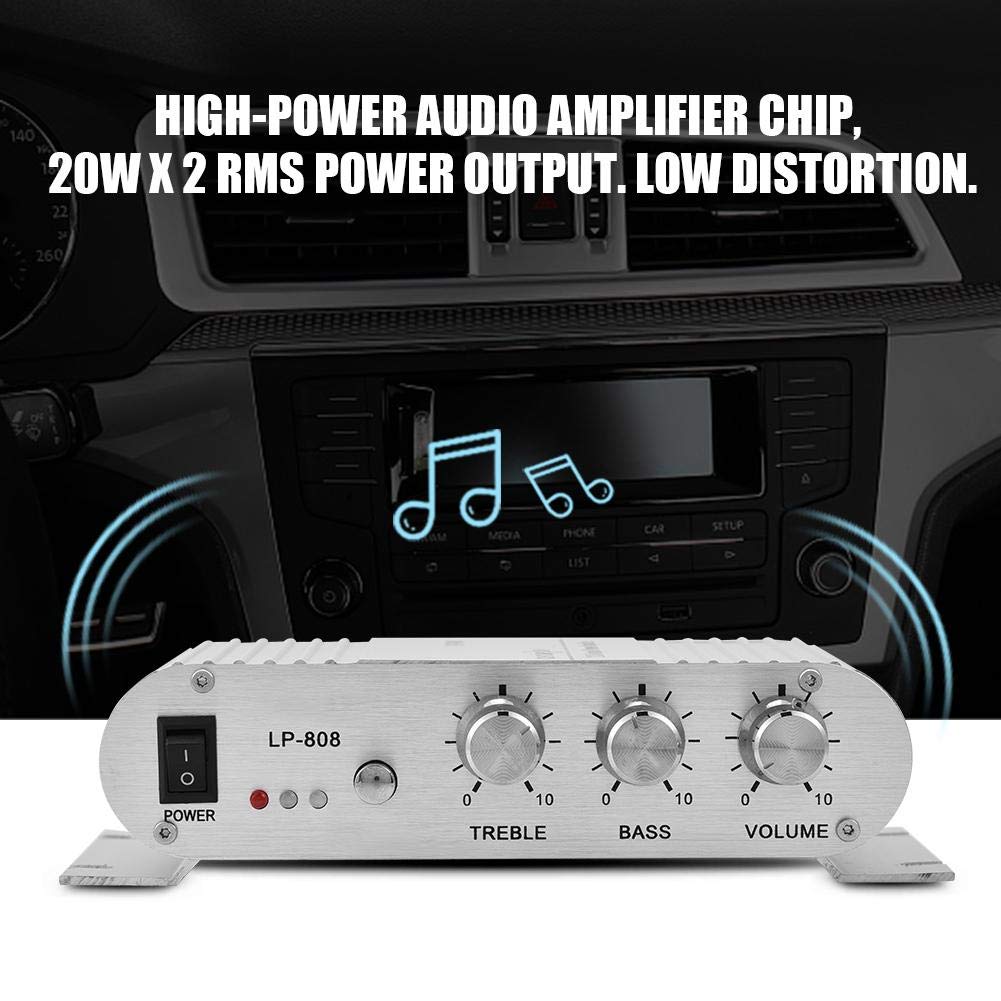Foto 5 | Amplificador Serounder De 2 Canales Auto Diy Arcade De 20 W Estéreo - Venta Internacional.