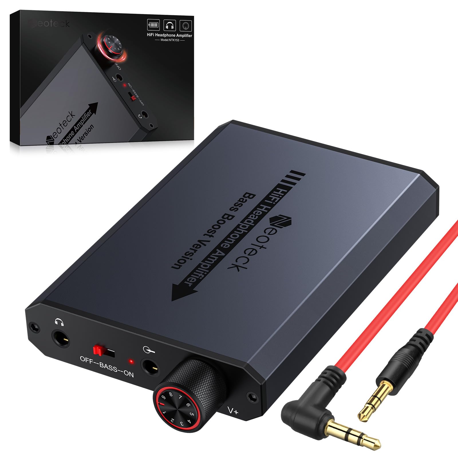 Amplificador De Auriculares Neoteck Portable Hifi Con Refuerzo De Graves 16-150ω - Venta Internacional.