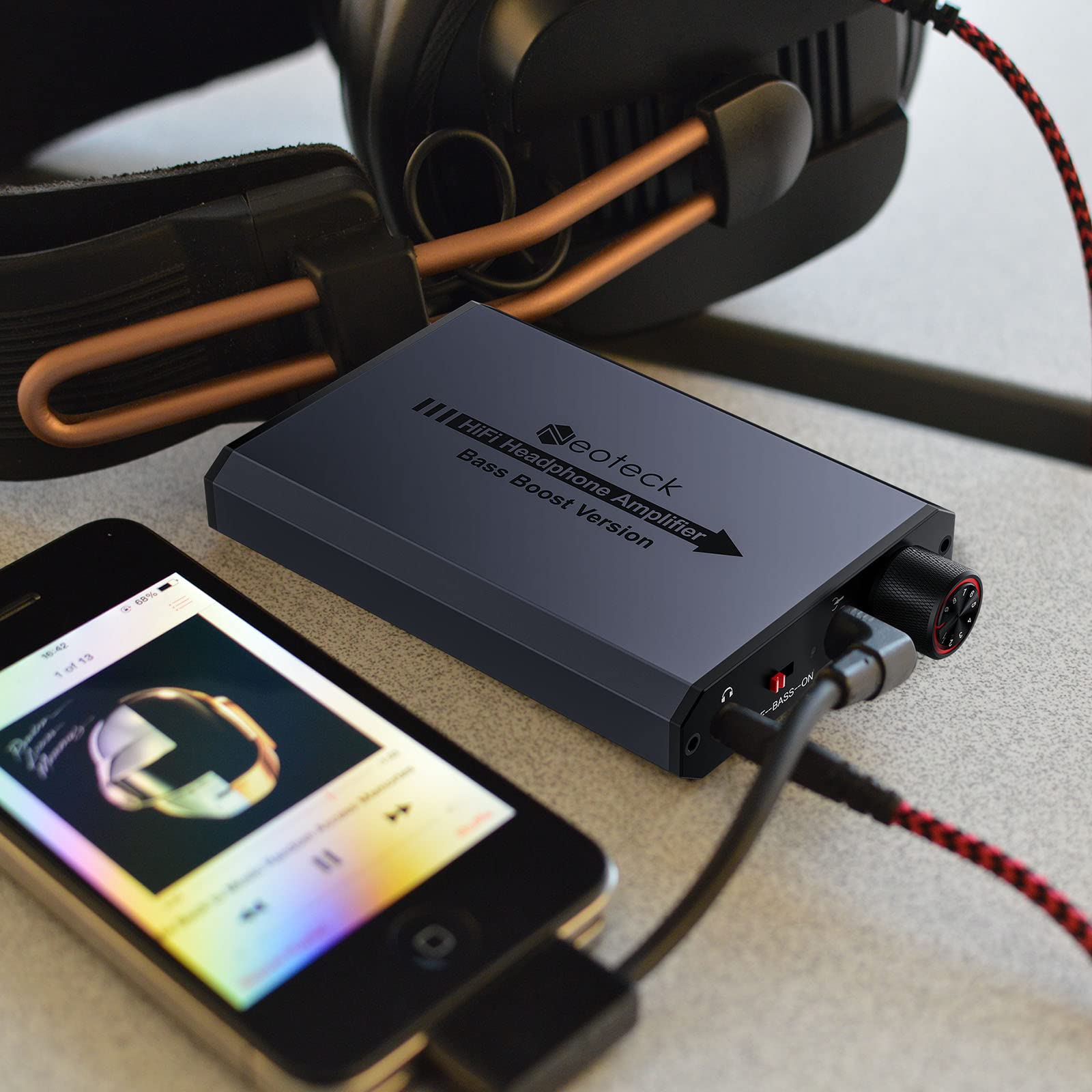 Foto 7 | Amplificador De Auriculares Neoteck Portable Hifi Con Refuerzo De Graves 16-150ω - Venta Internacional.