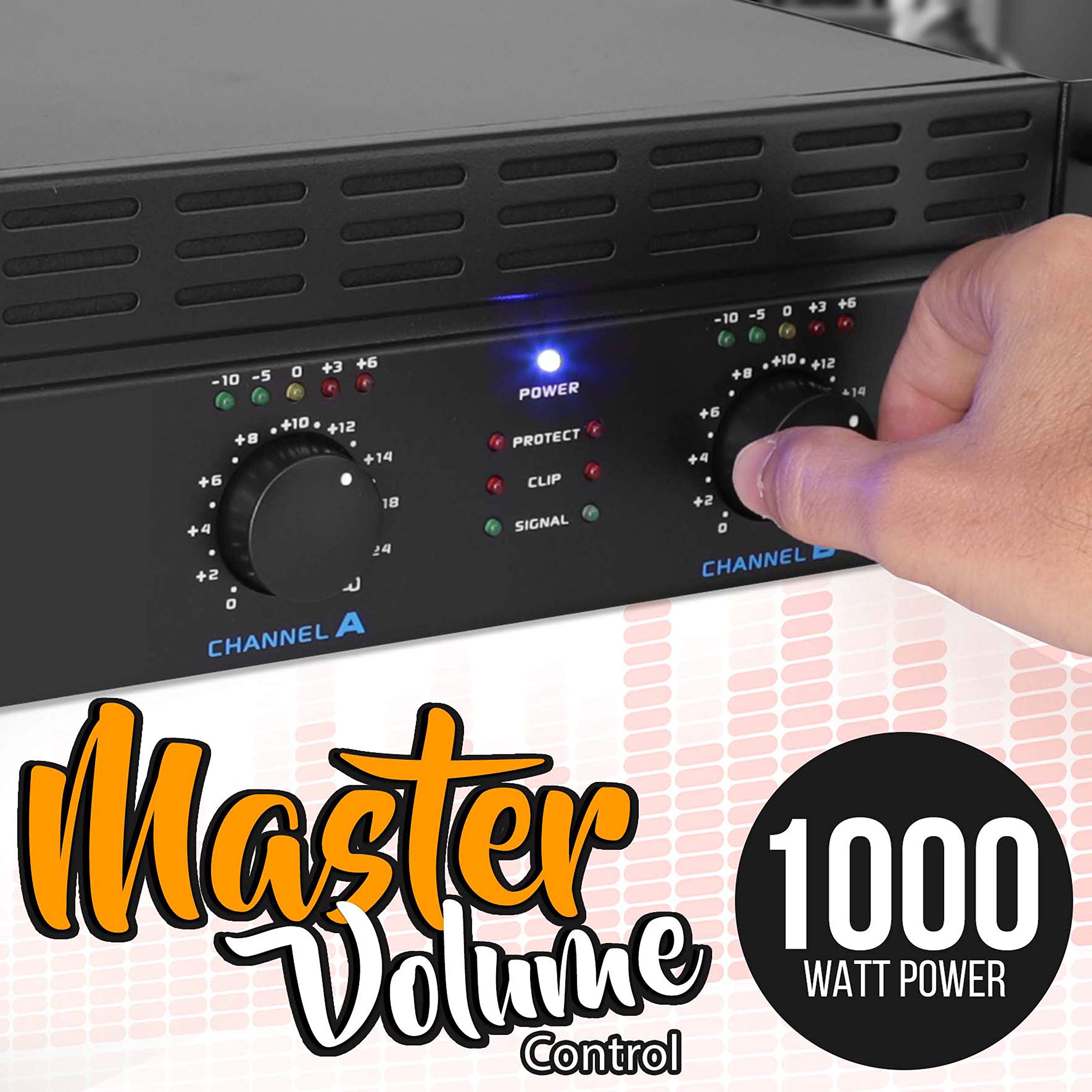Foto 5 pulgar | Amplificador De Potencia Bluetooth Pyle Pro Pta1000.5 1000 W 2 Canales - Venta Internacional.