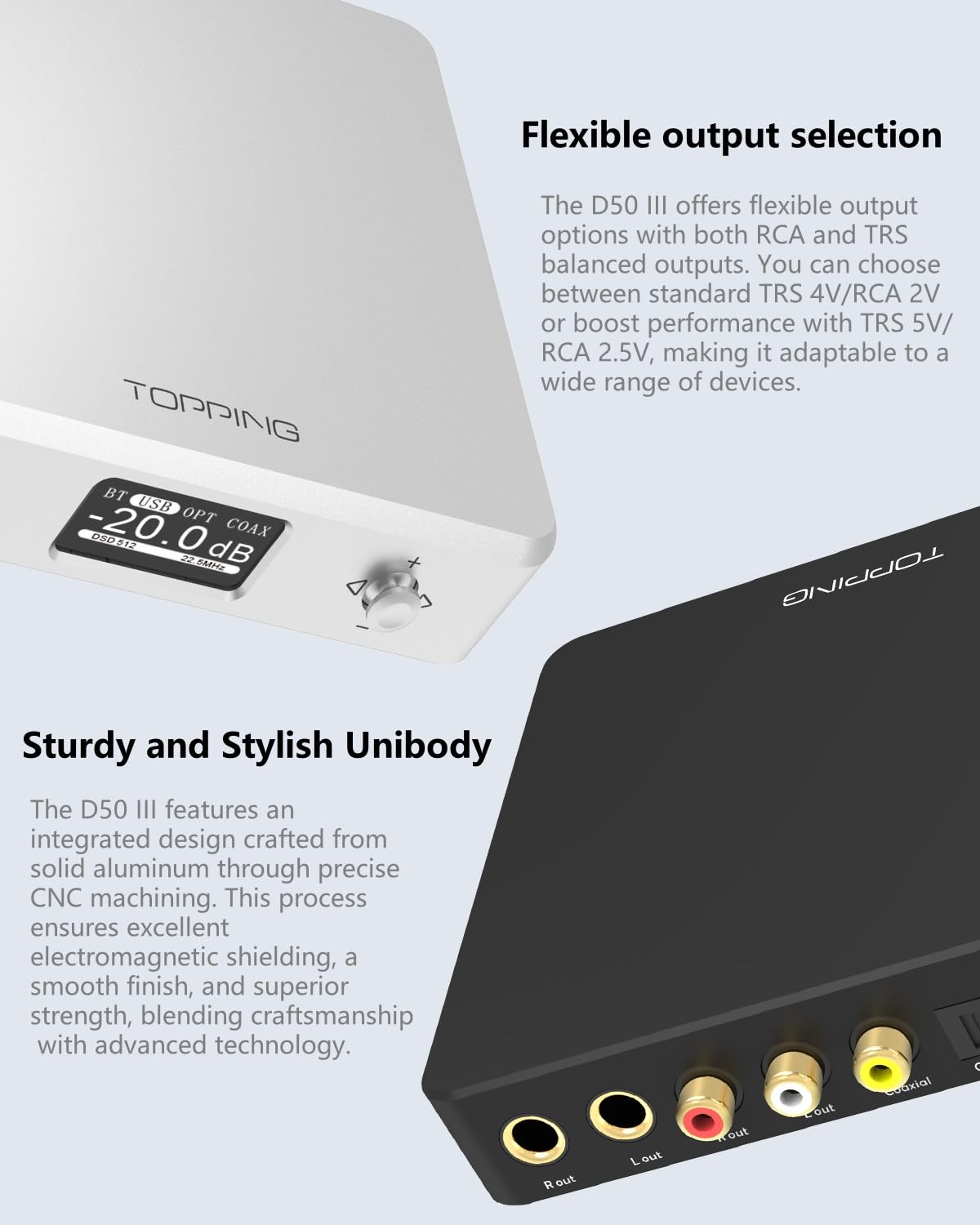 Foto 4 pulgar | Dac Y Preamplificador Topping D50 Iii De Escritorio Hifi Bluetooth - Venta Internacional.