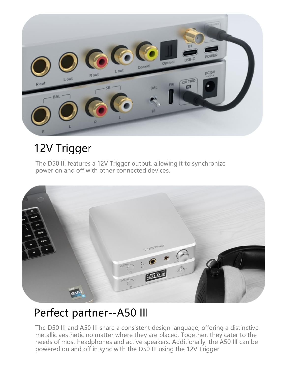Foto 6 | Dac Y Preamplificador Topping D50 Iii De Escritorio Hifi Bluetooth - Venta Internacional.