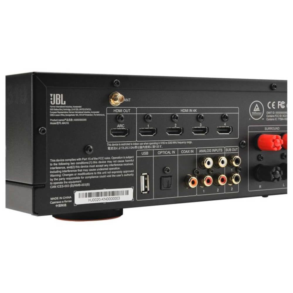 Foto 8 pulgar | Receptor Av Jbl Ma310 5.2 Canales 4k 60w Con Bluetooth V5.1 - Venta Internacional.