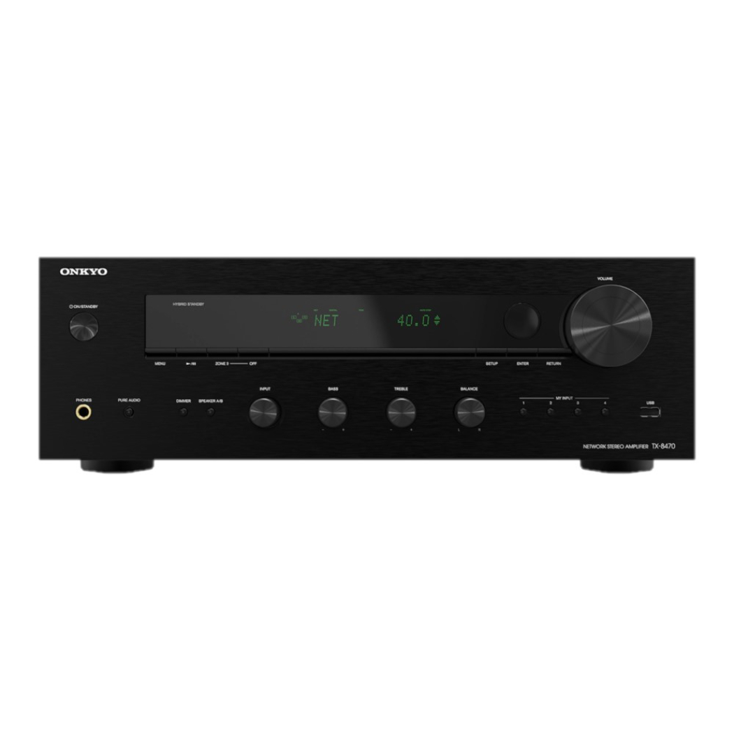 Foto 3 pulgar | Receptor Estéreo Onkyo Tx-8470 De 2 Canales  Wi-fi  Bluetooth  Phono  Audio Y Video