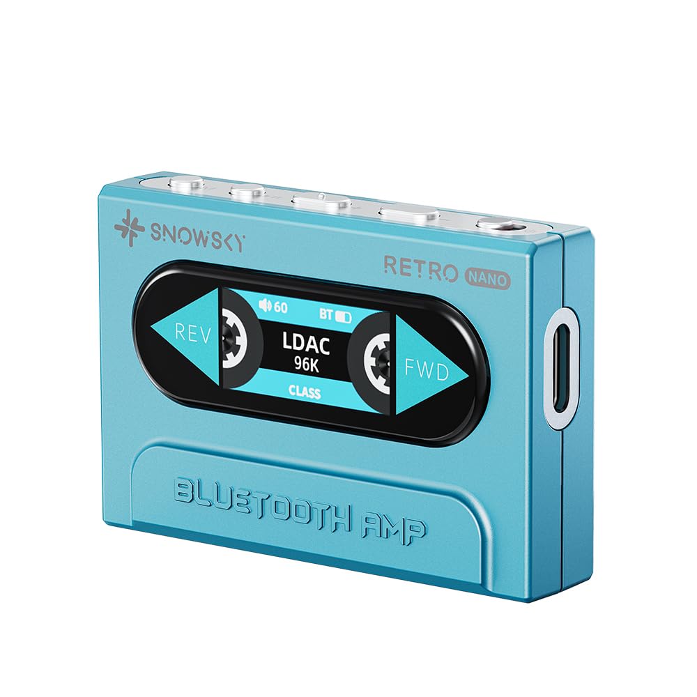 Foto 2 pulgar | Amplificador Bluetooth Usb Dac Fiio/snowsky Retro Nano Con Ldac Azul - Venta Internacional.