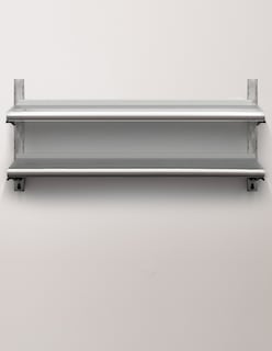 Foto 1 | Repisa Doble Flotante Mindejal Mrdf100 Acero Inoxidable