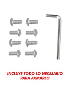 Foto 5 | Repisa Doble Flotante Mindejal Mrdf100 Acero Inoxidable