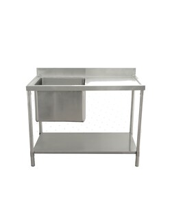 Foto 3 | Fregadero Tarja Profunda Mindejal Mpa-ta02 Gris De Acero Inoxidable Sin Llave