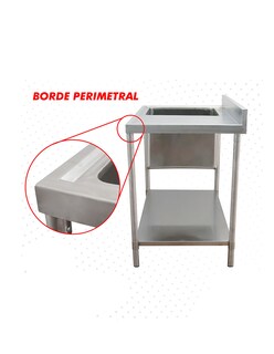 Foto 6 | Fregadero Tarja Profunda Mindejal Mpa-ta02 Gris De Acero Inoxidable Sin Llave