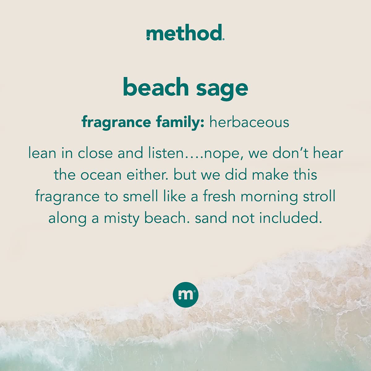 Foto 4 pulgar | Paquetes De Detergente Para Ropa Method Beach Sage Scent 168 Cargas - Venta Internacional.