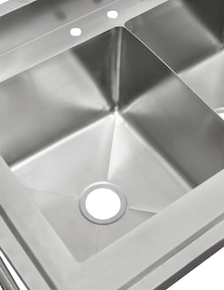 Foto 4 | Fregadero Con Doble Tarja Mindejal Mpa-ta03 Gris De Acero Inoxidable Sin Llaves