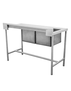 Foto 5 | Fregadero Con Doble Tarja Mindejal Mpa-ta03 Gris De Acero Inoxidable Sin Llaves