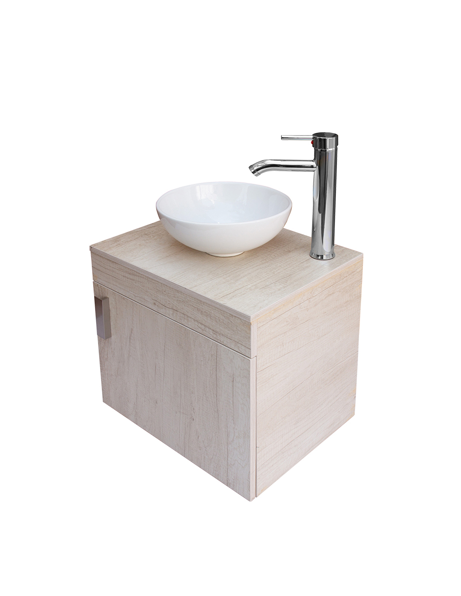 Foto 4 pulgar | Kit de Baño Mindejal Kbc-omga Blanco con Ovalin de Cerámica