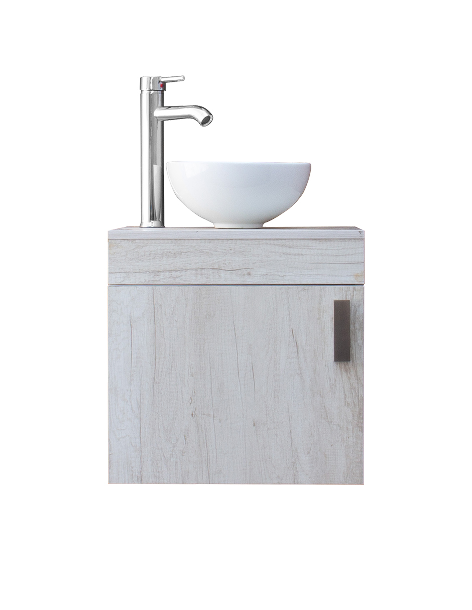 Foto 7 pulgar | Kit de Baño Mindejal Kbc-omga Blanco con Ovalin de Cerámica
