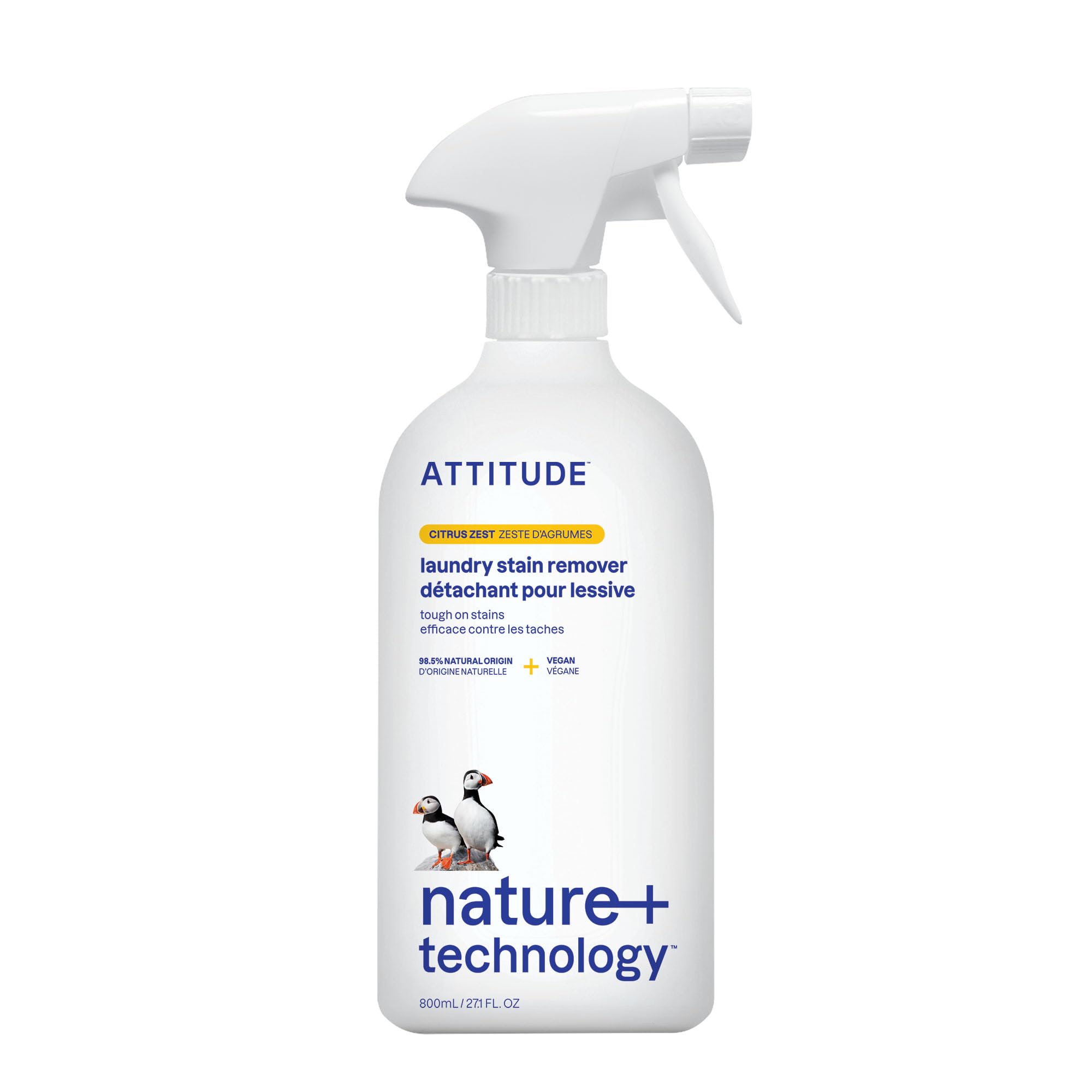 Foto 1 | Spray Quitamanchas Attitude Para Lavandería, 800 Ml, Citrus Zest - Venta Internacional.