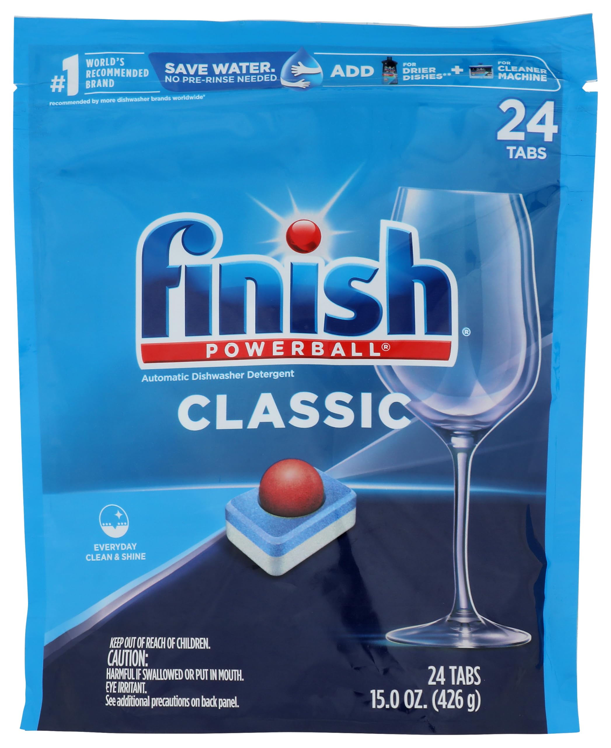 Foto 2 pulgar | Detergente Para Lavavajillas Finish Classic Original Scent 24 Comprimidos - Venta Internacional.