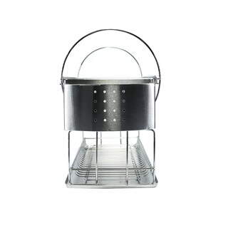 Foto 2 | Escurridor De Trastes Color Plateado De Acero Inoxidable Eo Safe Imports Esi-18329 Plata